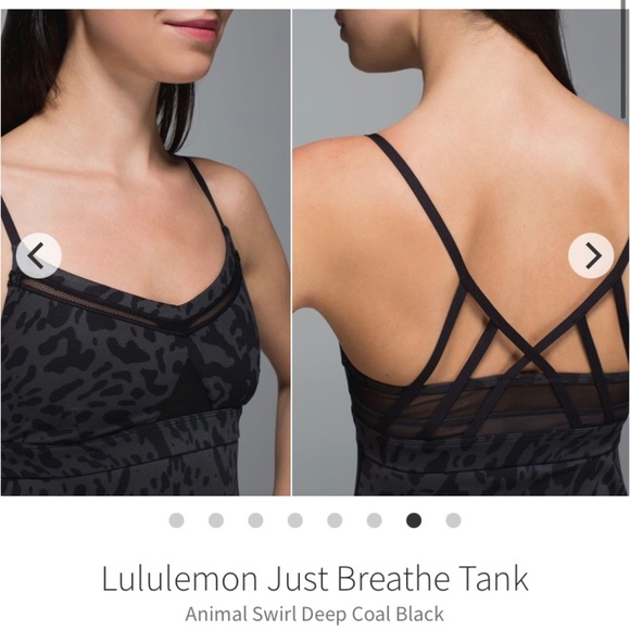 Lululemon just breathe tank animal swirl leopard 6 - Picture 3 of 6